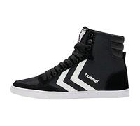 Hummel Sneaker Slimmer Stadil HIGH Unisex Schwarz (Black/White KH 2113) Größe 46 EU (11 UK)