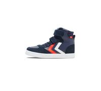 Hummel Slimmer Stadil Leather High Sneaker Kids blau, 39 Kinder