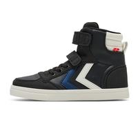 hummel Slimmer Stadil Leather High Sneaker Kinder 2431 - black/blue 26