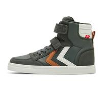 hummel Slimmer Stadil Leather High Jr Sneaker grün 28