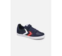 Hummel - Slimmer Stadil Leather Low Jr - blau - Sneaker - Größe 27