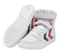 Hummel Unisex Kinder Slimmer Stadil High Jr Hohe Sneaker, White 204 494 9001, 39 EU