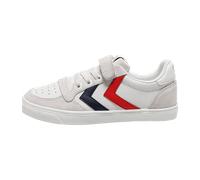 Hummel Slimmer Stadil Leder Low-Top Sneaker Kinder 9001 - white 26 für Kinder, weiß, Größe 39 EU