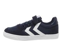 Hummel Slimmer Stadil Low Junior Kinder Freizeitschuhe, blau, Größe 34 34
