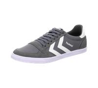 Hummel Slimmer Stadil Low-Top Sneaker castle rock/white kh 40 für Herren, grau, Größe 47 EU