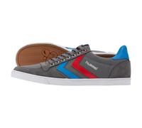 hummel Slimmer Stadil Low, Castlerock/RIBBONRED/BRIL Blue, 39
