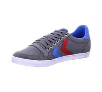 hummel Unisex Slimmer Stadil Low Sneaker, Grey, Size 37