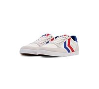 hummel Slimmer Stadil Low, White/Blue/RED/Gum, 44