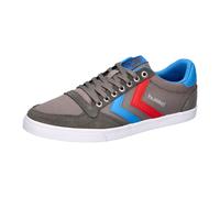 hummel Slimmer Stadil Low-Top Sneaker castlerock/ribbonred/bril blue 41