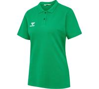 hummel Sport/Freizeit-Polo hmlGO 2.0 (Bio-Baumwolle) Kurzarm grün Damen, Größe S