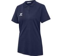 hummel Sport/Freizeit-Polo hmlGO 2.0 (Bio-Baumwolle) Kurzarm marineblau Damen, Größe M