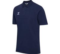 hummel Sport/Freizeit-Polo hmlGO 2.0 (Bio-Baumwolle) Kurzarm marineblau Herren, Größe XL