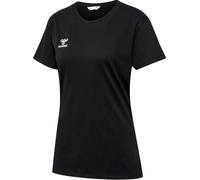 Hummel Damen T-Shirt hmlGO 2.0 Baumwolle Kurzarm S Schwarz 224830-2001