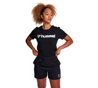 hummel Sport/Freizeit-Shirt hmlGO 2.0 Logo (Bio-Baumwolle) Kurzarm schwarz Damen, Größe S