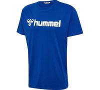 hummel Sport/Freizeit-Tshirt hmlGO 2.0 Logo (Bio-Baumwolle) Kurzarm dunkelblau Herren, Größe XL