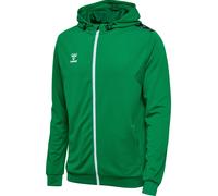 hummel Sport-Kapuzenjacke hmlAUTHENTIC PL Zip Hoodie (100% rec. Polyester) grün Herren, Größe S