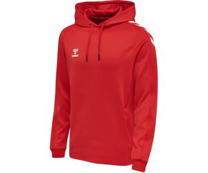 hummel Sport-Kapuzenpullover hmlCORE XK Poly Sweat Hoodie (Polyester-Sweatstoff) mit Kapuze rot Herren, Größe XL