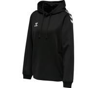 hummel Sport-Kapuzenpullover hmlCORE XK Poly Sweat Hoodie (Polyester-Sweatstoff) mit Kapuze schwarz Damen, Größe S
