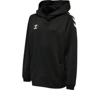 hummel Sport-Kapuzenpullover hmlCORE XK Poly Sweat Hoodie (Polyester-Sweatstoff) mit Kapuze schwarz Kinder, Größe 116