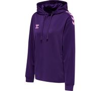 hummel Sport-Kapuzenpullover hmlCORE XK Poly Sweat Hoodie (Polyester-Sweatstoff) mit Kapuze violett Damen, Größe M