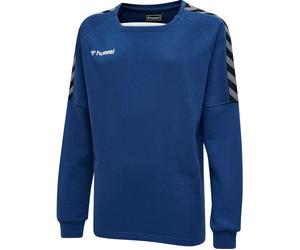 hummel Sport-Langarmshirt hmlAUTHENTIC Training Sweat (Sweatstoff, Rippbündchen) dunkelblau Kinder, Größe 140
