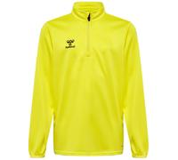 hummel Sport-Langarmshirt hmlESSENTIAL Half-Zip (angenehmes Tragegefühl) gelb Kinder, Größe 140