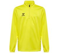 hummel Sport-Langarmshirt hmlESSENTIAL Half-Zip (angenehmes Tragegefühl) gelb Kinder, Größe 152