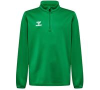 hummel Sport-Langarmshirt hmlESSENTIAL Half-Zip (angenehmes Tragegefühl) grün Kinder, Größe 164