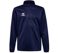 hummel Sport-Langarmshirt hmlESSENTIAL Half-Zip (angenehmes Tragegefühl) marineblau Kinder, Größe 116