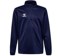 hummel Sport-Langarmshirt hmlESSENTIAL Half-Zip (angenehmes Tragegefühl) marineblau Kinder, Größe 152