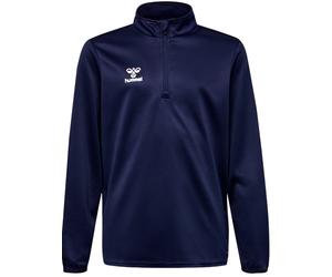 hummel Sport-Langarmshirt hmlESSENTIAL Half-Zip (angenehmes Tragegefühl) marineblau Kinder, Größe 152