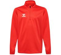 hummel Sport-Langarmshirt hmlESSENTIAL Half-Zip (angenehmes Tragegefühl) rot Kinder, Größe 128
