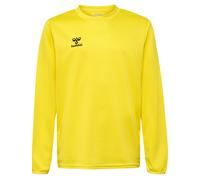 hummel Sport-Langarmshirt hmlESSENTIAL Sweatshirt (Interlock-Stoff) gelb Kinder, Größe 128