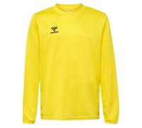 hummel Sport-Langarmshirt hmlESSENTIAL Sweatshirt (Interlock-Stoff) gelb Kinder, Größe 152