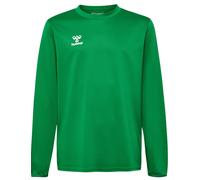hummel Sport-Langarmshirt hmlESSENTIAL Sweatshirt (Interlock-Stoff) grün Kinder, Größe 140