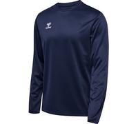 hummel Sport-Langarmshirt hmlESSENTIAL Sweatshirt (Interlock-Stoff) marineblau Herren, Größe XL