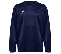 hummel Sport-Langarmshirt hmlESSENTIAL Sweatshirt (Interlock-Stoff) marineblau Kinder, Größe 128