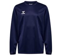 hummel Sport-Langarmshirt hmlESSENTIAL Sweatshirt (Interlock-Stoff) marineblau Kinder, Größe 140