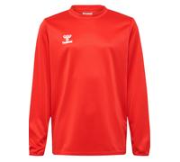 hummel Sport-Langarmshirt hmlESSENTIAL Sweatshirt (Interlock-Stoff) rot Kinder, Größe 116