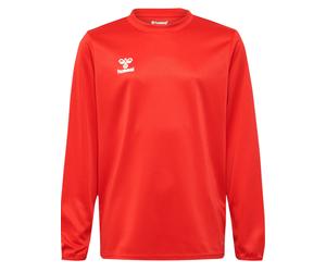 hummel Sport-Langarmshirt hmlESSENTIAL Sweatshirt (Interlock-Stoff) rot Kinder, Größe 164