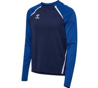 hummel Sport-Langarmshirt hmlLEAD 2.0 Crew Sweat (atmungsaktiv) marineblau/blau Herren, Größe XL
