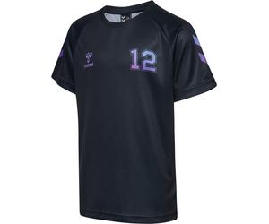 Hummel Sport & Leisure, Warenhandelsgesellschaft mbH hmlSHIMMER T-SHIRT S/S BLACK/CAYENNE 152