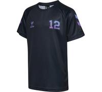 Hummel Sport & Leisure, Warenhandelsgesellschaft mbH hmlSHIMMER T-SHIRT S/S BLACK/CAYENNE 176