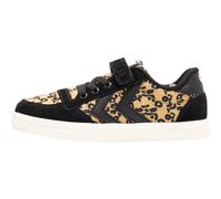 Hummel SLIMMER STADIL LOW JR grün für Kinder, schwarz, Gr. 32 EU