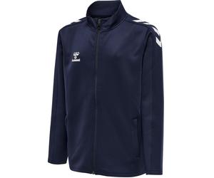 hummel Sport-Trainingsjacke hmlCORE XK Poly Zip Sweat (Polyester-Sweatstoff, Front-Reißverschluss) marineblau Kinder, Größe 140