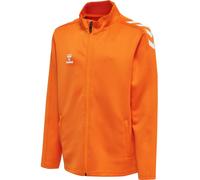hummel Sport-Trainingsjacke hmlCORE XK Poly Zip Sweat (Polyester-Sweatstoff, Front-Reißverschluss) orange Kinder, Größe 164