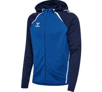hummel Sport-Trainingsjacke hmlLEAD 2.0 Zip Hoodie (hohe Atmungsaktivität, schnelltrocknend) dunkelblau/marineblau Herren, Größe M