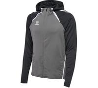 hummel Hmllead 2.0 Zip Hoodie Herren - steel gray/asphalt - M