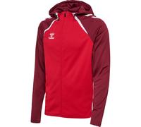 hummel Sport-Trainingsjacke hmlLEAD 2.0 Zip Hoodie (hohe Atmungsaktivität, schnelltrocknend) rot Herren, Größe M