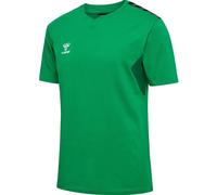 hummel Sport-Tshirt hmlAUTHENTIC CO (100% Baumwolle) Kurzarm grün Herren, Größe M
